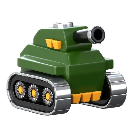 Tanque do exército  3D Icon