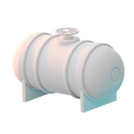 Tanque industrial  3D Icon