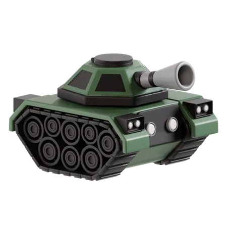 Tanque militar  3D Icon