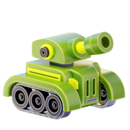 Tanque militar  3D Icon