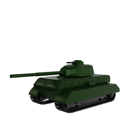 Tanque militar  3D Icon