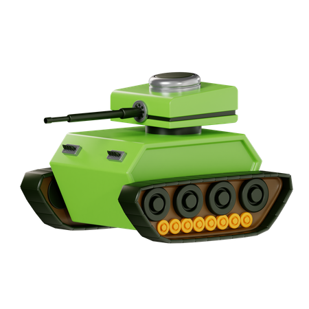 Tanque militar  3D Icon