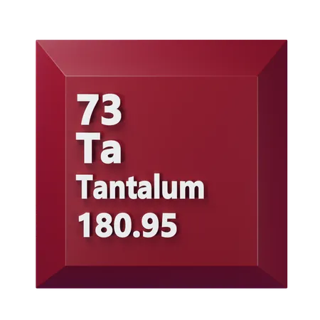 Tantalum  3D Icon