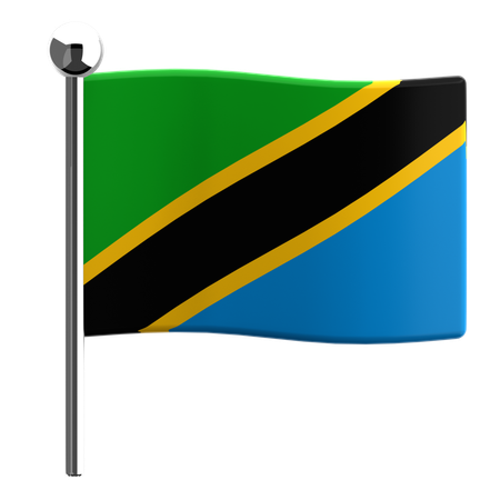 Tanzania  3D Icon