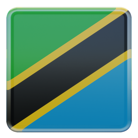 Tanzania Flag  3D Flag