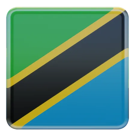 Tanzania Flag  3D Flag