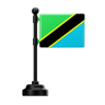 tanzania flag emoji 3d