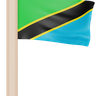 tanzania flag 3d logos