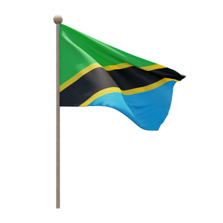 Mastro da tanzânia  3D Flag