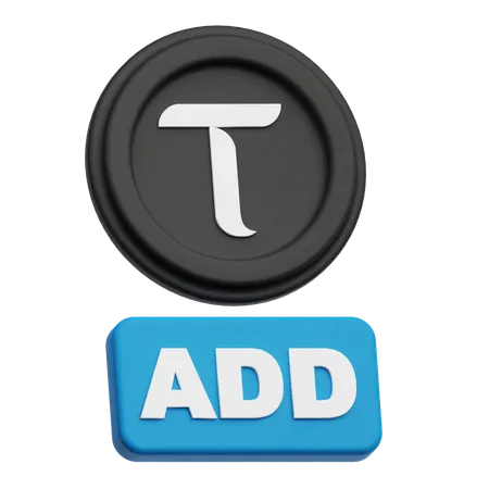 Tao Add  3D Icon