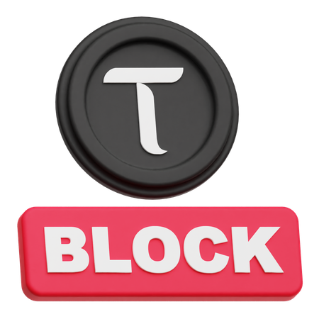 Tao Block  3D Icon