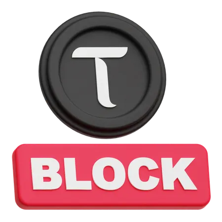 Tao Block  3D Icon