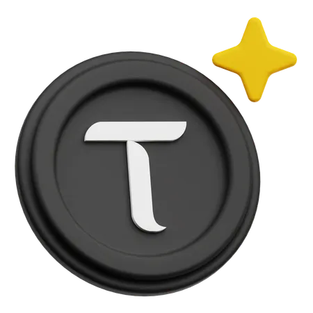 Tao Coin  3D Icon