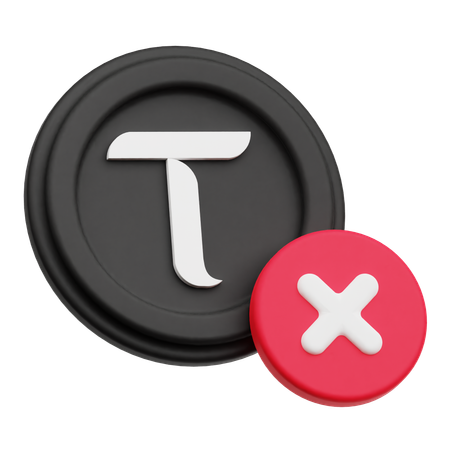 Tao Delete  3D Icon