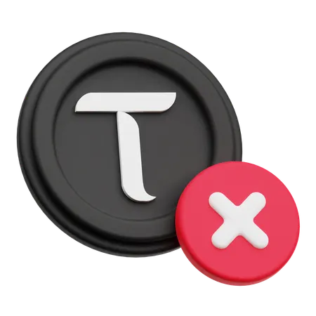 Tao Delete  3D Icon