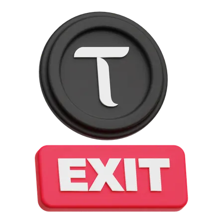 Tao Exit  3D Icon