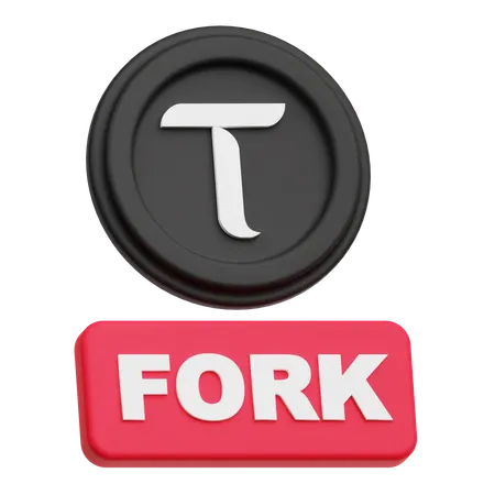 Tao Fork  3D Icon