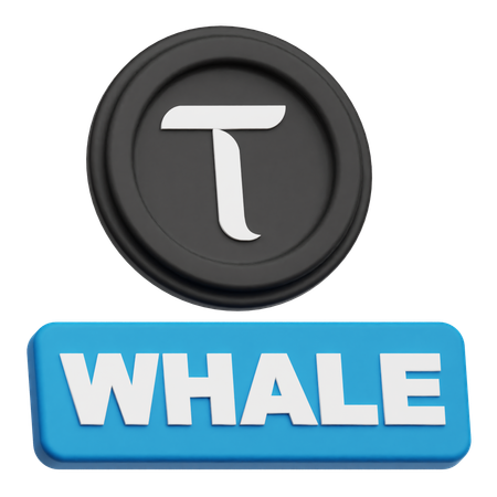 Tao Whale  3D Icon