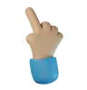 Tap Button Hand Gesture
