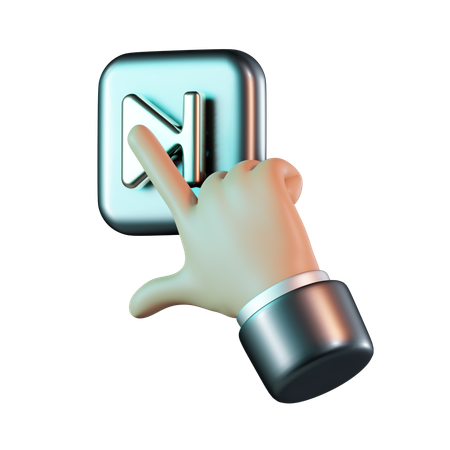 Tap Next  3D Icon