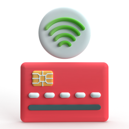 Tap to pay  3D Icon