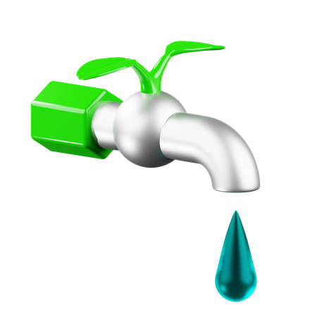 Tap Water  3D Icon