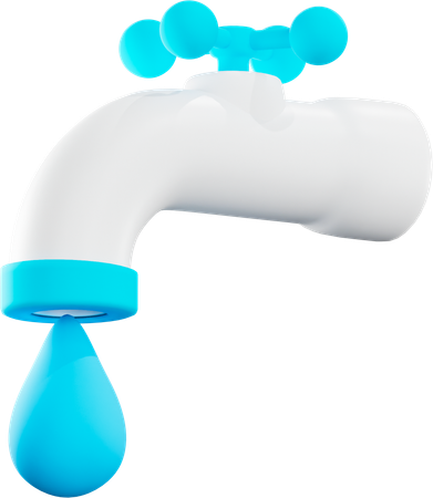 Tap Water  3D Icon
