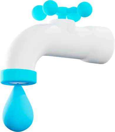 Tap Water  3D Icon