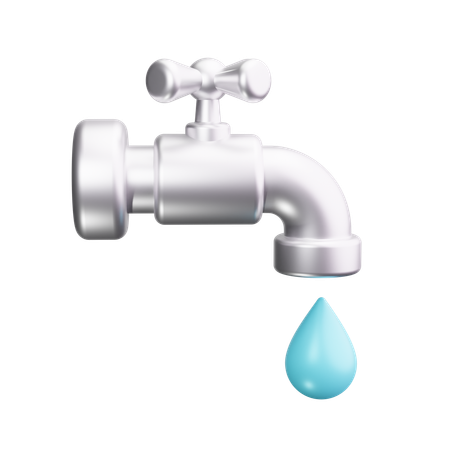 Tap Water  3D Icon