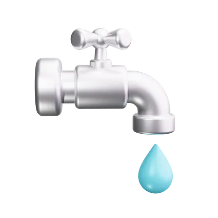 Tap Water  3D Icon