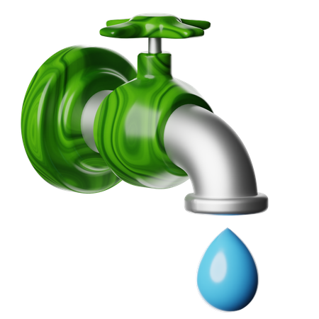 Tap Water  3D Icon