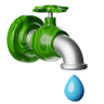 tap water 3d logos