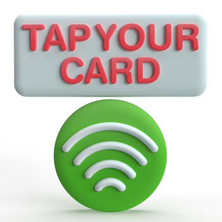 Tap Your Card  3D Icon