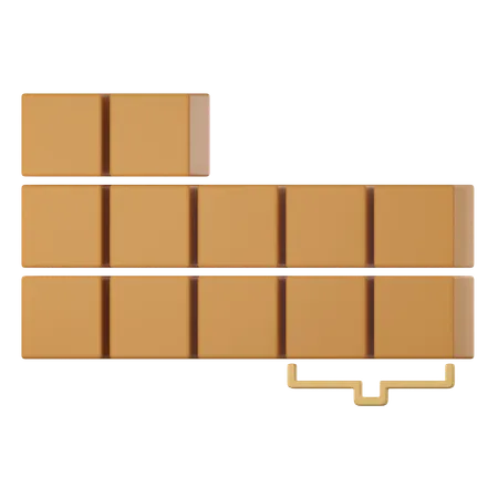 Tape Diagram  3D Icon