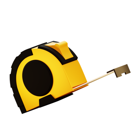 Tape Measure  3D Icon