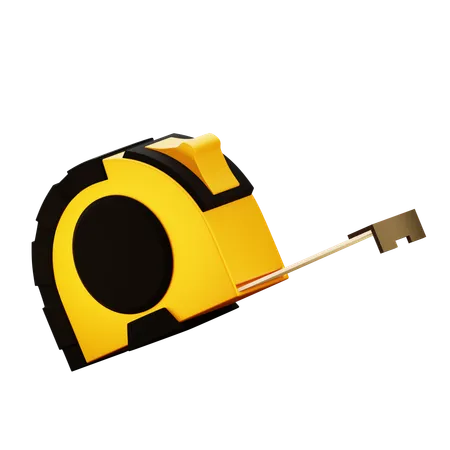 Tape Measure  3D Icon