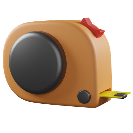 Tape Measure  3D Icon