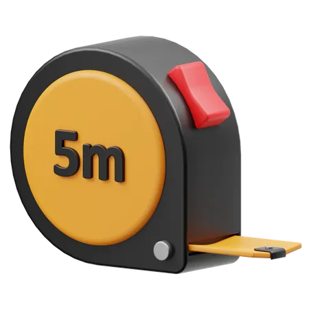 Tape Measure  3D Icon