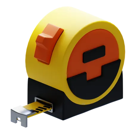 Tape Measure  3D Icon