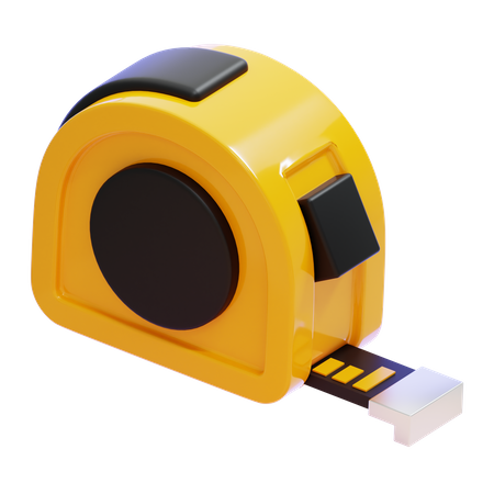 Tape Measure  3D Icon