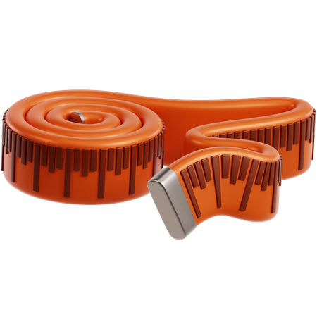 Tape Measure  3D Icon