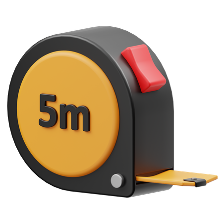 Tape Measure  3D Icon