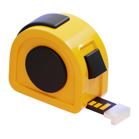Tape Measure  3D Icon