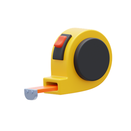 Tape Measure  3D Icon
