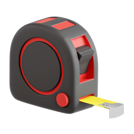 Tape Measure  3D Icon