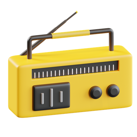 Tape Recorder  3D Icon