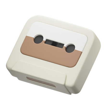 Tape Recorder Cassette  3D Icon