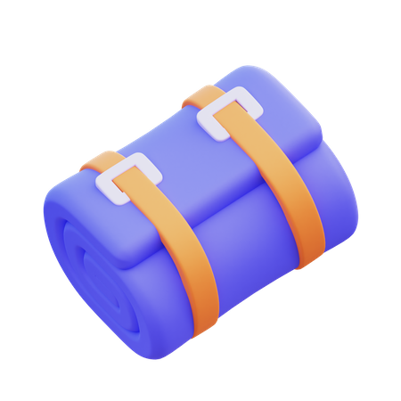 Estera enrollable  3D Icon