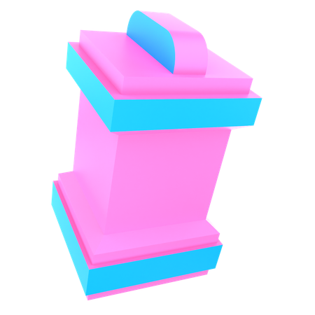 Taquilla  3D Icon