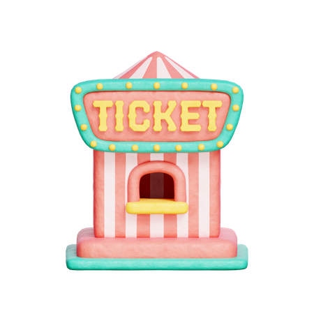 Taquilla  3D Icon